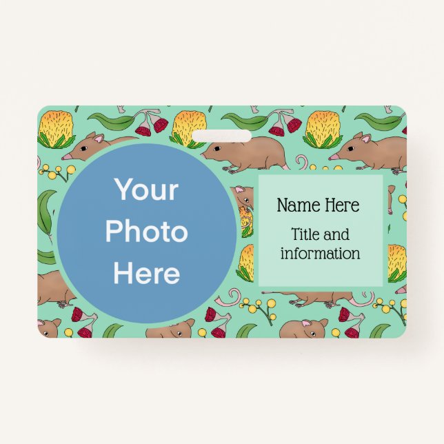 Honey Possum ID Badge (Front)