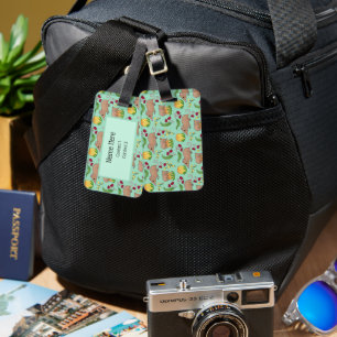 Honey Possum Luggage Tag