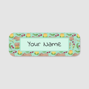 Honey Possum Name Tag