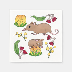 Honey Possum Napkin