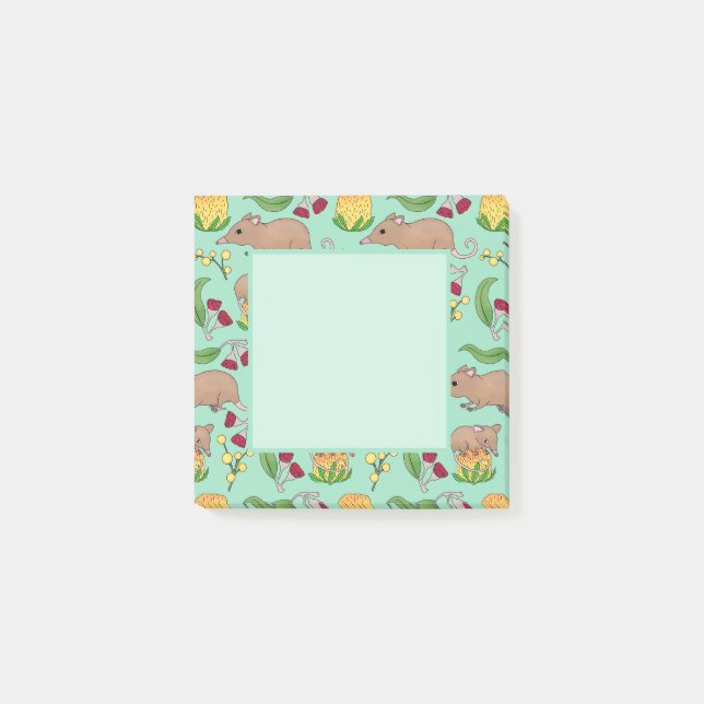 Honey Possum Post-it Notes (Front)