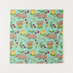 Honey Possum Tapestry