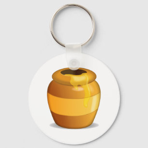 Honey Pot - Emoji Key Ring
