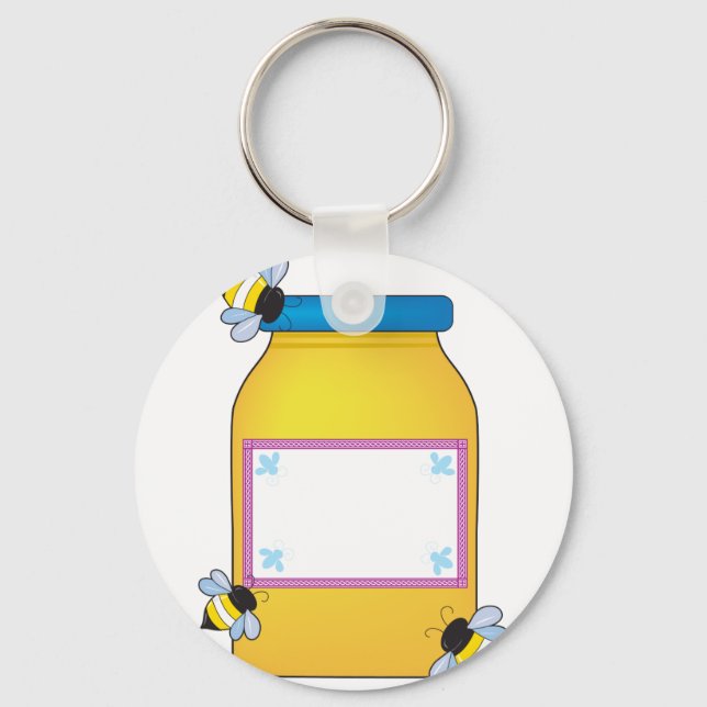 Honey Pot Key Ring (Front)
