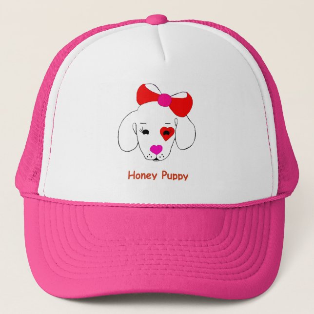 Honey Puppy New name brand Trucker Hat (Front)