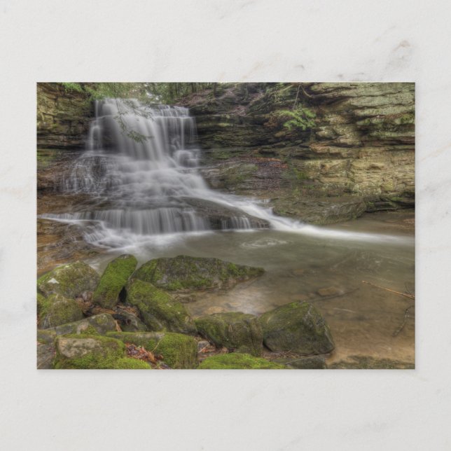 Honey Run Falls, Ohio Postcard (Front)
