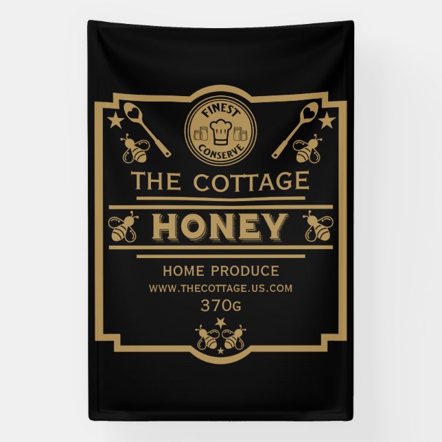Honey Seller Banner (Vertical)