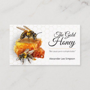 Honey Seller - Beekeeper Business Card