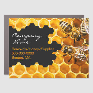 Honey Seller - Beekeeper Car Magnet