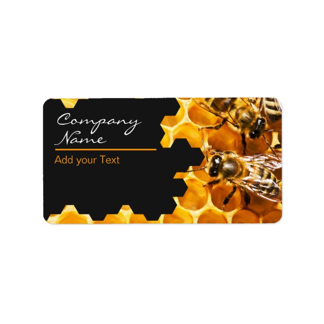 Honey Seller - Beekeeper Label (Front)