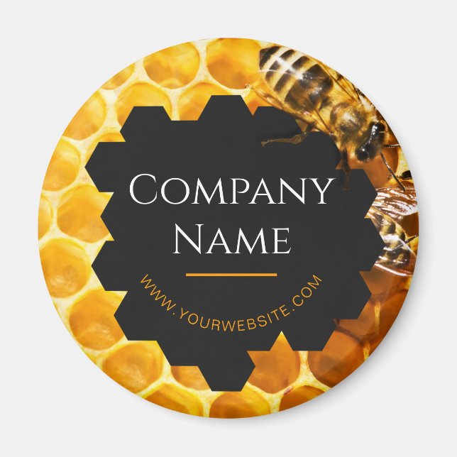 Honey Seller - Beekeeper Magnet (Front)