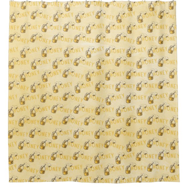 Honey Shower Curtain (Front)
