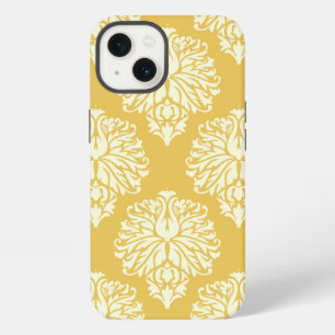 Honey Southern Cottage Damask iPhone Case