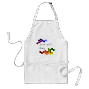 Honey Theme With Positive Words Standard Apron