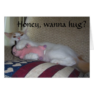 HONEY, WANNA HUG? OR ANYTHING ELSE?
