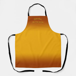 Honey Yellow Ombre Apron