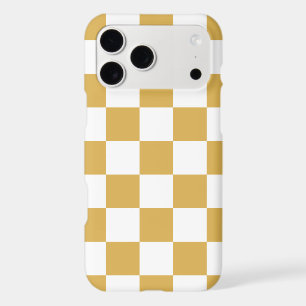 Honey Yellow Retro Check