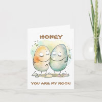 Honey You Are My Rock Pun Joke Humour Anniversary