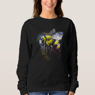 Honeybee and bumble bee for American hive beekeepe Sweatshirt