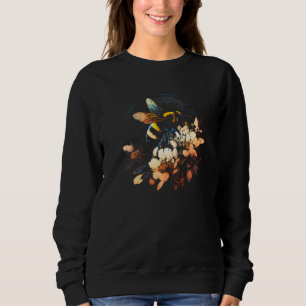 Honeybee and bumble bee for American hive beekeepe Sweatshirt