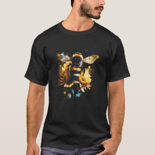 Honeybee and bumble bee for American hive beekeepe T-Shirt
