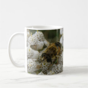 Honeybee and Flowers Mug
