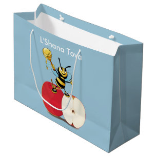 Honeybee Apple Rosh HaShana Large Gift Bag