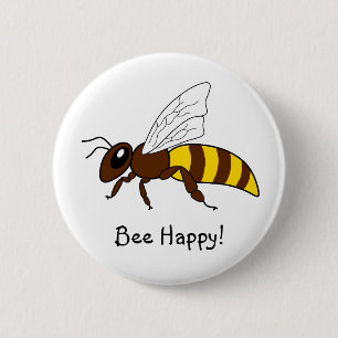 Honeybee Button