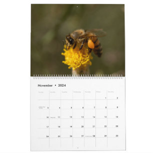 Honeybee calendar