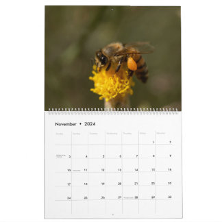 Honeybee calendar