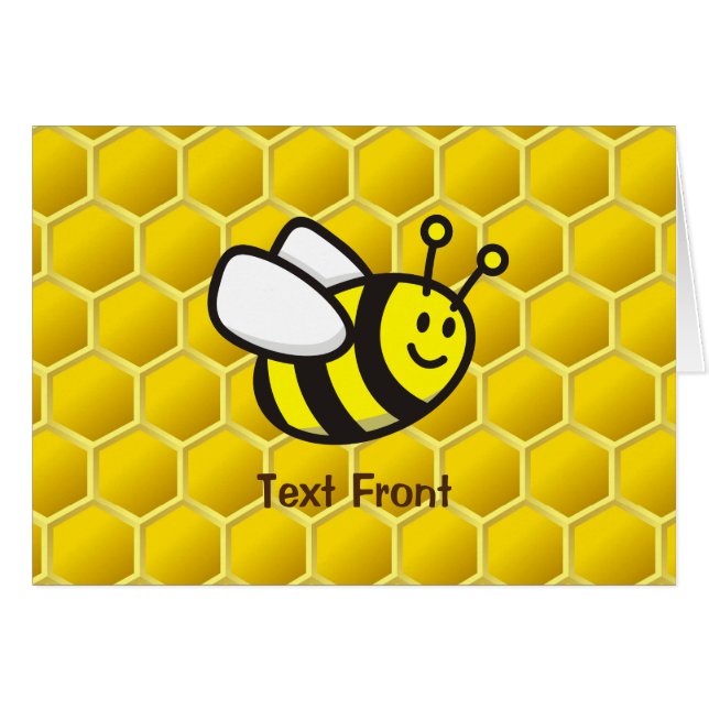 Honeybee Cartoon (Front Horizontal)