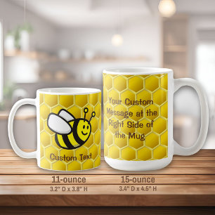 Honeybee Cartoon Coffee Mug