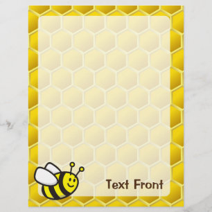 Honeybee Cartoon Flyer
