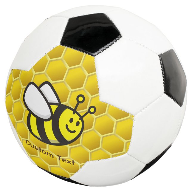 Honeybee Cartoon Soccer Ball (Three Quarter)