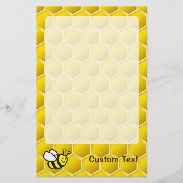 Honeybee Cartoon Stationery (Front)