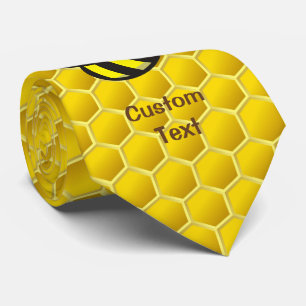Honeybee Cartoon Tie