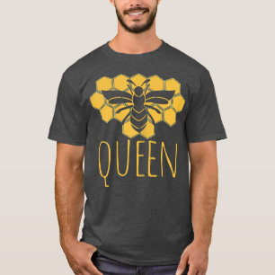 Honeybee Cute Bee Lover Queen  T-Shirt