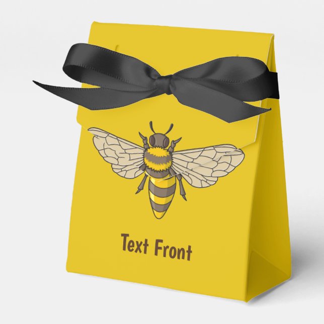 Honeybee Favour Box (Front Side)