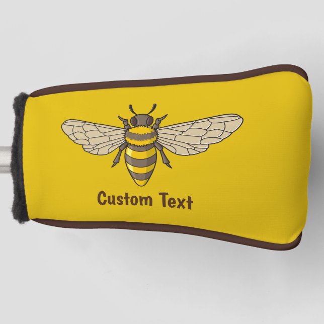 Honeybee Golf Head Cover (Front)