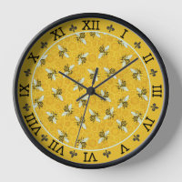 Honeybee Honeycomb French Bee Bumblebee Pattern