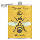 Honeybee Honeycomb Queen Bee Crown Custom Text