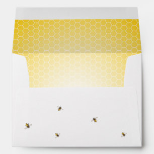 Honeybee Mother to Bee Baby Shower Envelope