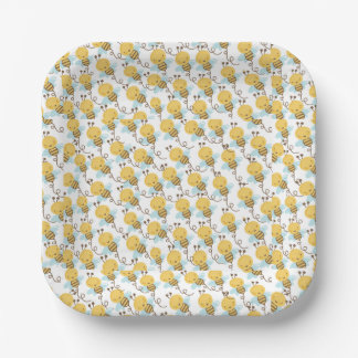 HONEYBEE PAPER PLATE