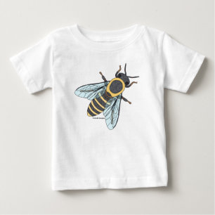 Honeybee (white) - Baby T-Shirt