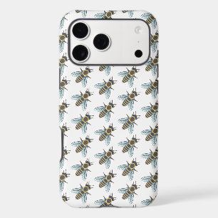 Honeybee (white) - iPhone (16 Pro Max) Case