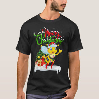 Honeybee   Xmas Decorations Santa Honeybee Christm T-Shirt