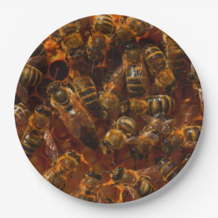 HONEYBEES 7 PAPER PLATE