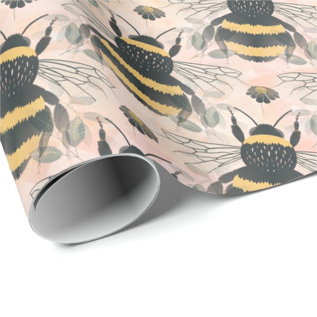 Honeybees Bugs Insects   | Wrapping Paper (Roll Corner)