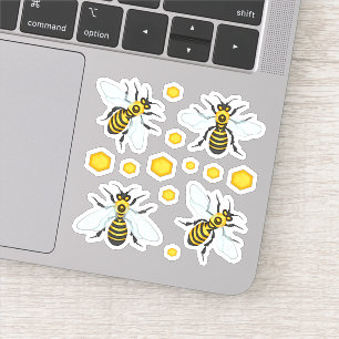 Honeybees Honeycomb Beehive Apiary Bumblebee Set