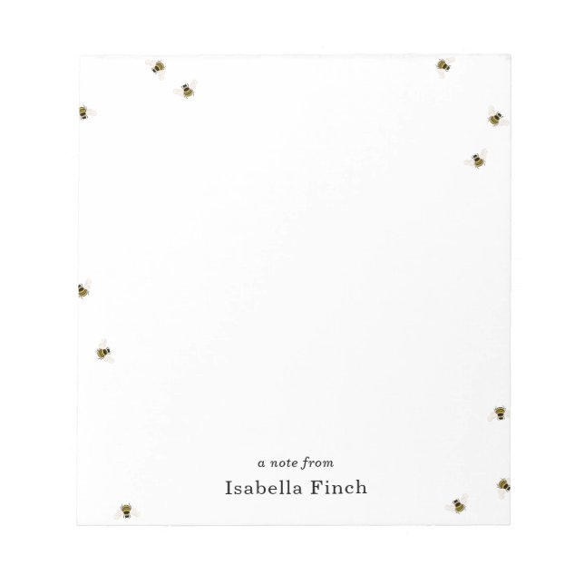 Honeybees Notepad (Front)